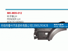 81615100563,叶子板,丹阳市曼卡汽车部件有限公司