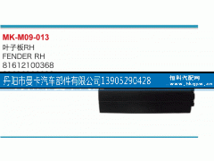 81612100368,叶子板,丹阳市曼卡汽车部件有限公司