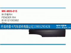 81612100382,叶子板,丹阳市曼卡汽车部件有限公司