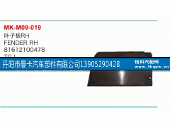 81612100478,叶子板,丹阳市曼卡汽车部件有限公司