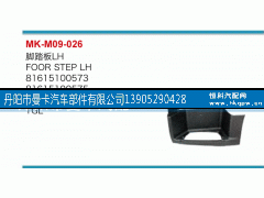 81615100862,脚踏板,丹阳市曼卡汽车部件有限公司