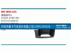 81615100573,脚踏板,丹阳市曼卡汽车部件有限公司