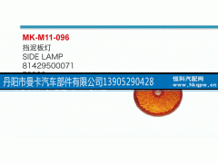 81429500071,挡泥板灯,丹阳市曼卡汽车部件有限公司
