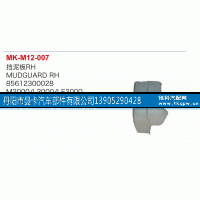 85612300028,挡泥板,丹阳市曼卡汽车部件有限公司