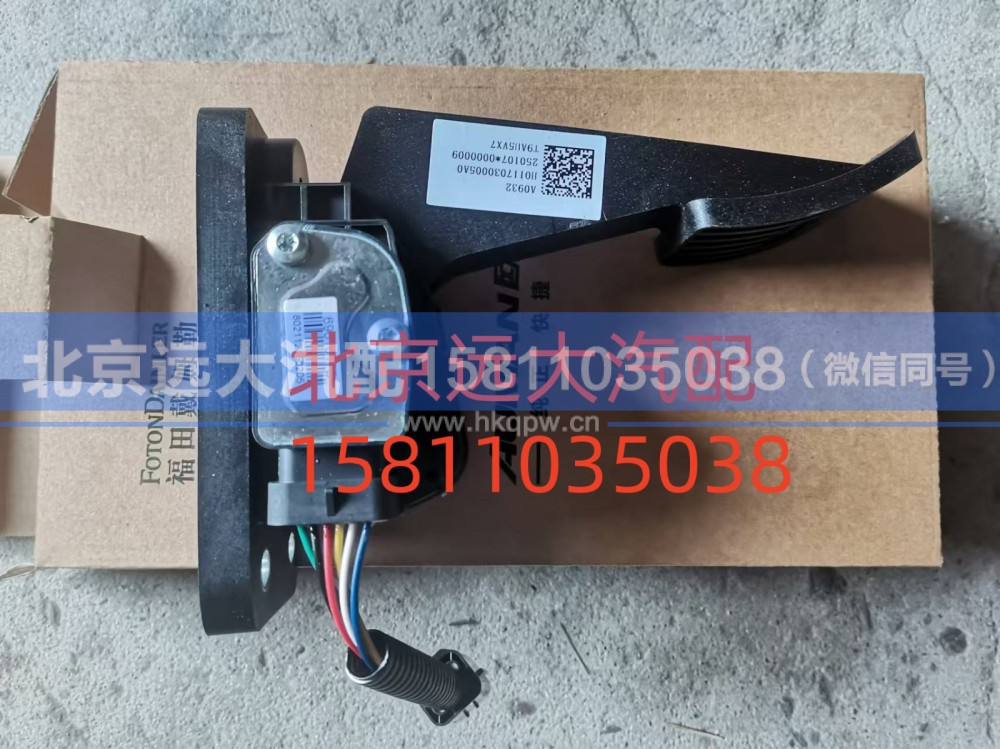 FH0117030005A0,電子油門踏板總成,北京遠(yuǎn)大汽車配件有限公司