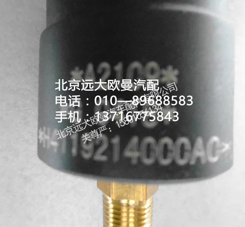 h4119214000a0,空滤堵塞控制器,北京远大欧曼汽车配件有限公司