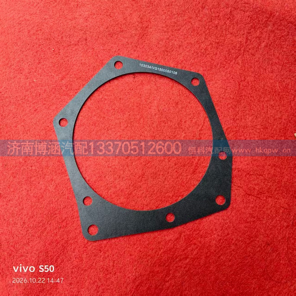 VG1500060108  水泵密封垫