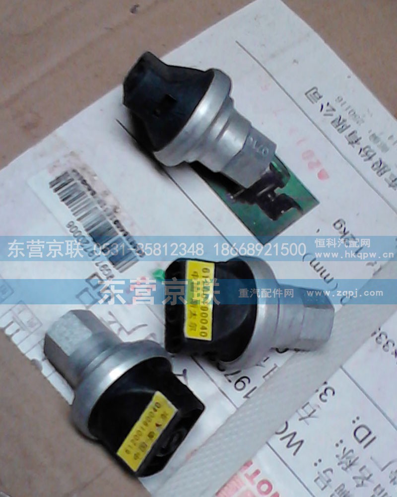 WG1200190040,空滤器堵塞指示器开关,东营京联汽车销售服务有限公司