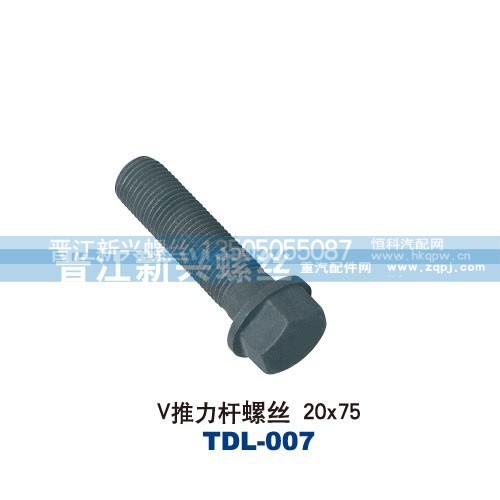 ,V推力杆螺丝20x75,晋江新兴螺丝有限公司