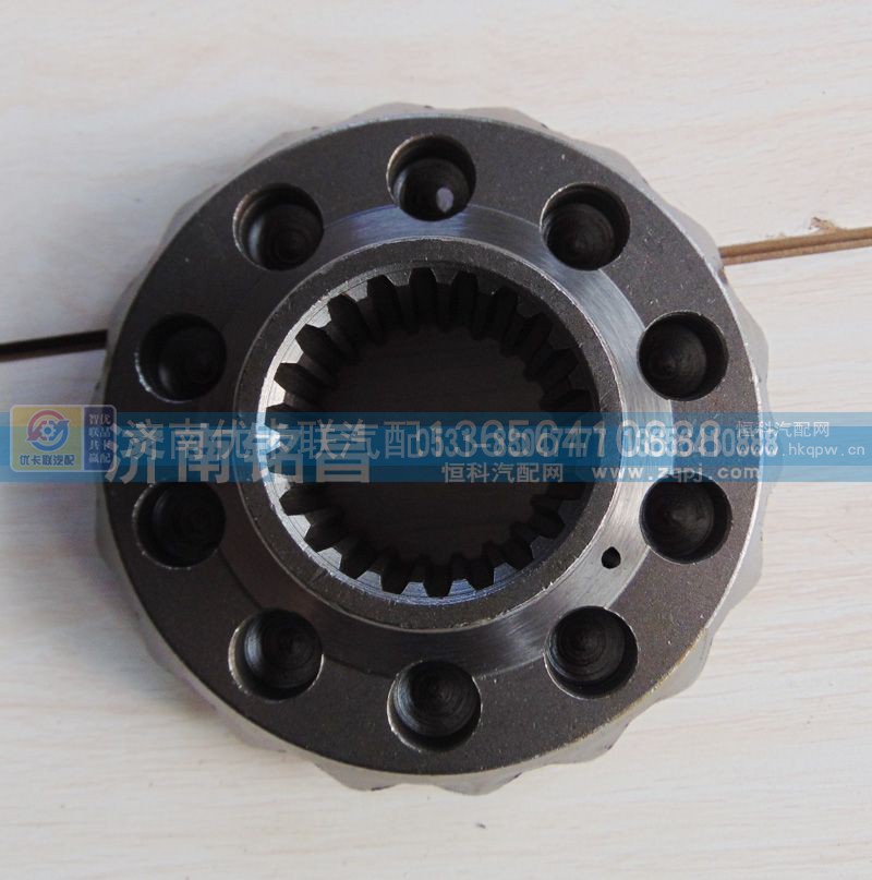 AZ9231320225,豪沃轴间差速器前半轴齿轮,济南优卡联汽车零部件有限公司