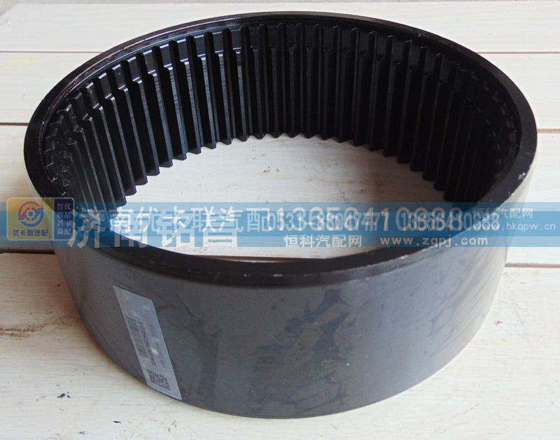 ,北方奔驰DP128轮边内齿圈,济南优卡联汽车零部件有限公司