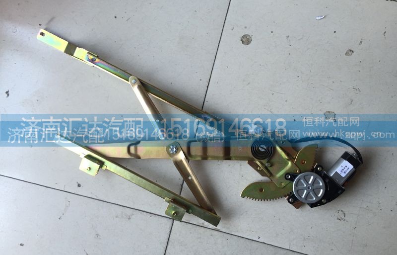 ,陜汽奧龍國三電動玻璃升降器 手動改電動,濟南匯達汽配銷售中心