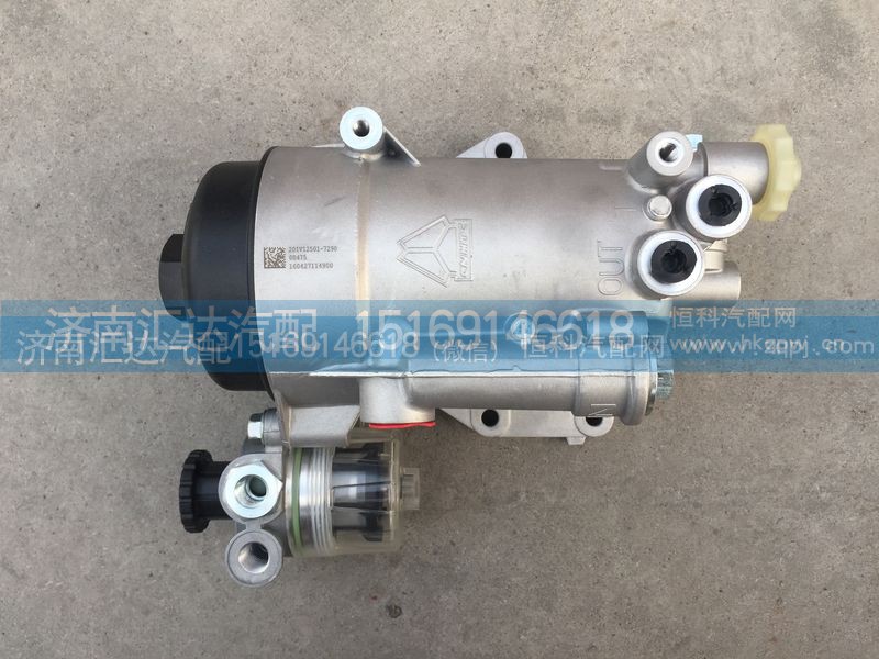 201V12501-7290,重汽MAN发动机燃油滤清器201V12501-7290,济南汇达汽配销售中心