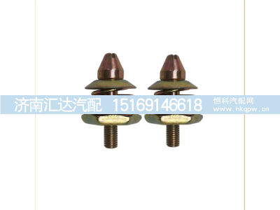 ,面罩锁总成前面板锁散热器面板锁总成拉线扣手,济南汇达汽配销售中心