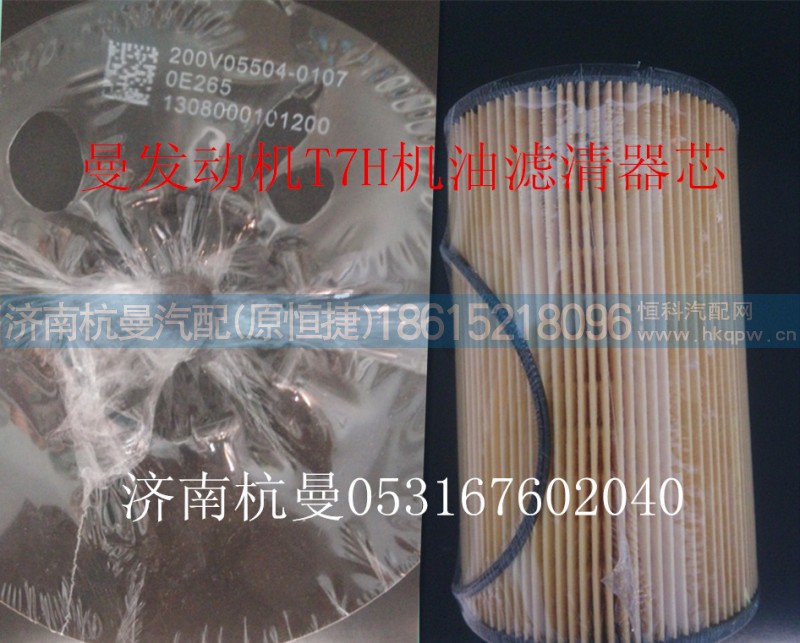 200v05504-0107,机油滤清器芯,济南杭曼汽车配件有限公司