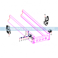 14354266 Driver’s cab suspension assy