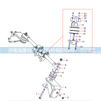 14355139 gearbox rear suspension