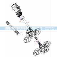 14355440 Transmission shaft installation assembly