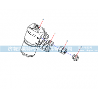 14354090 Steering Gear Assembly
