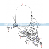 14513879 Desiccator Pipe Connector Nstallation