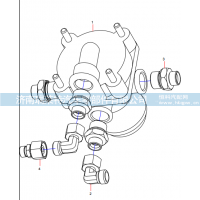 14513880 Relay Valve Pipe Connector Nstallation