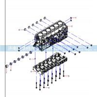 160102120007A011 crankcase pre-assembly