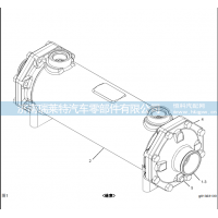 211-5860 CORE GP-OIL COOLER (机油冷却器芯总成)