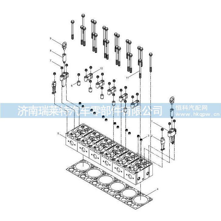 4110000001196 吊环夹紧块61500040012