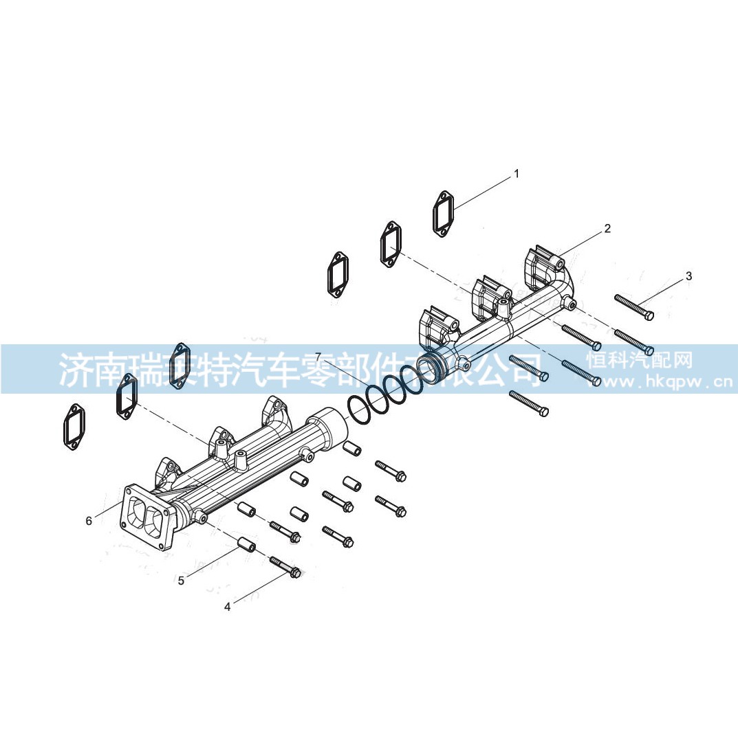 4110001117274 排气管衬垫612630110710