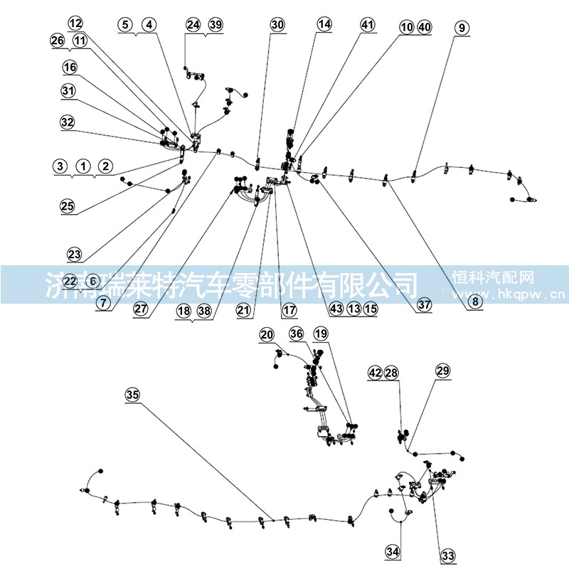 低压走线支架110*35*20 27200141551