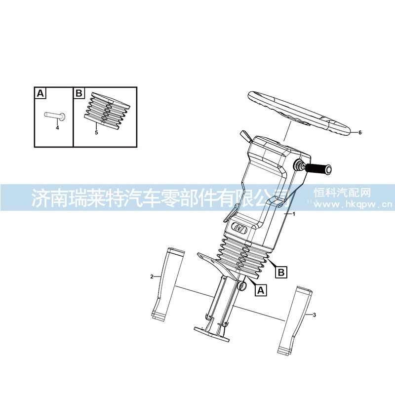 4120001247 方向盘430