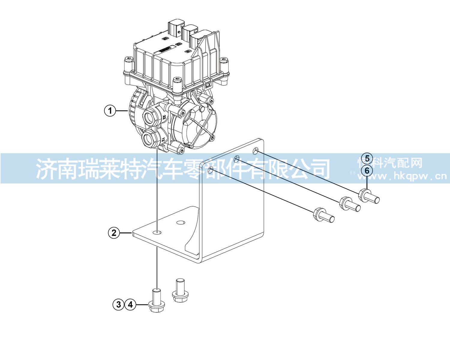 空滤消音器总成QXAC3P/4G319-500 4120711498