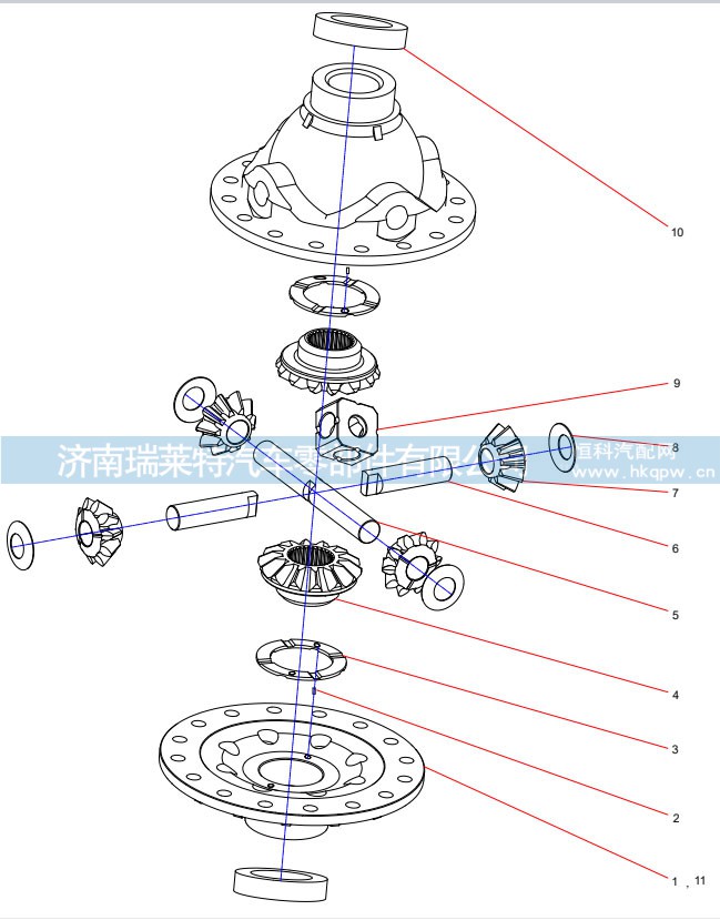 行星齿轮 131488001097A