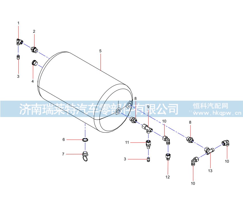 端直通接头 B210780001028