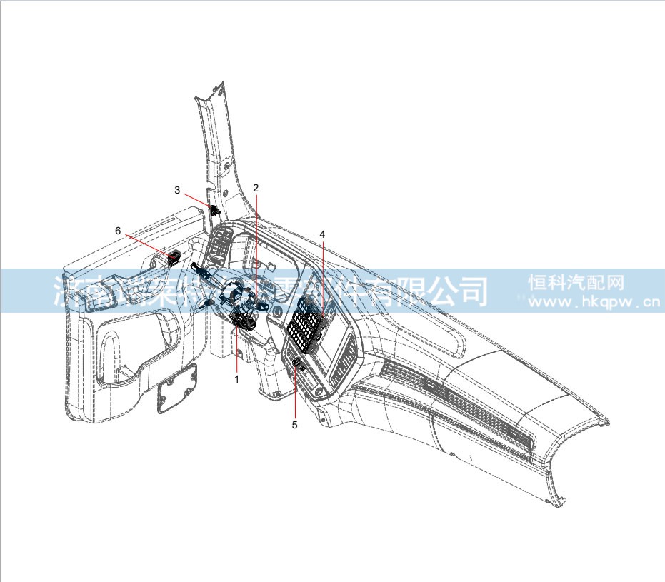 点火锁装配总成 JSS005893358