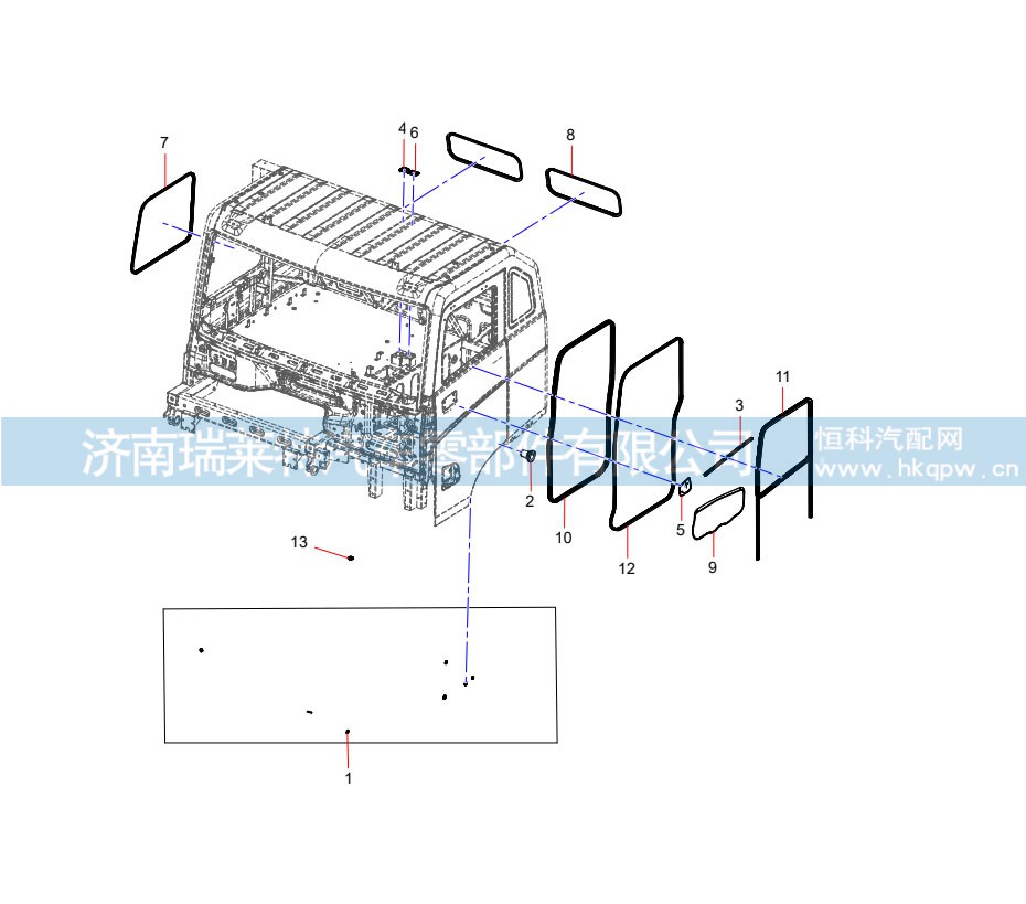 门框密封条 JSS005755982