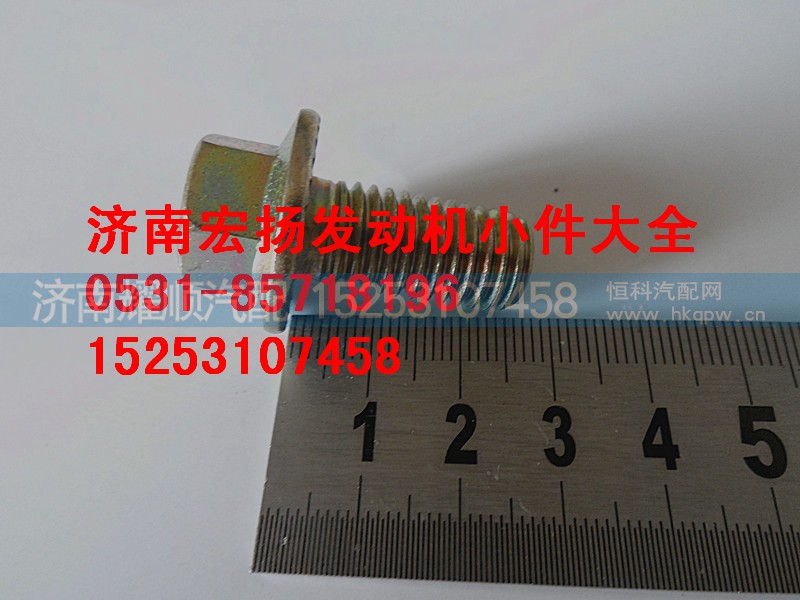 612600115145,12*25法兰面隔热罩螺栓,济南耀顺汽车配件有限公司（重汽、潍柴发动机小件专卖）