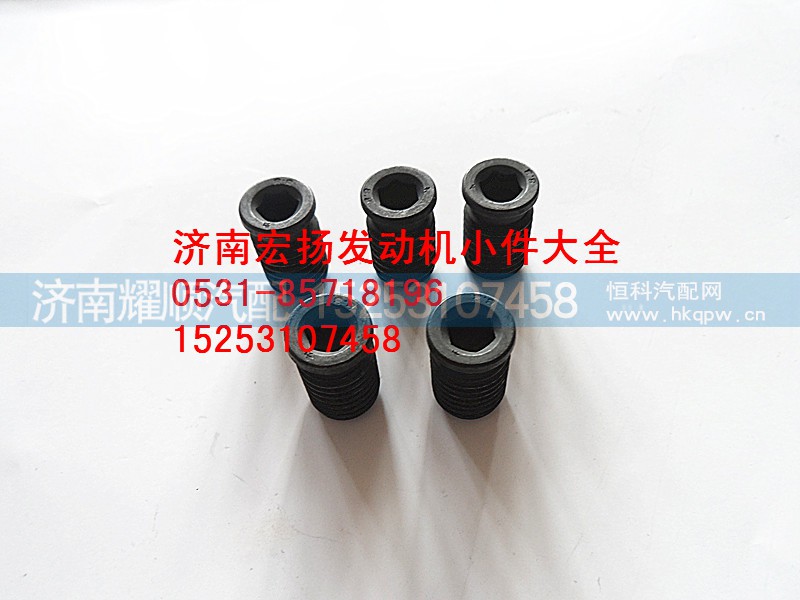 612600012189,缸体副螺栓丝堵,济南耀顺汽车配件有限公司（重汽、潍柴发动机小件专卖）