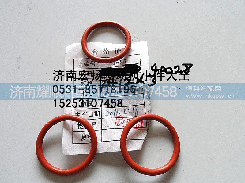 612630040028,WP12机油泵密封圈,济南耀顺汽车配件有限公司（重汽、潍柴发动机小件专卖）