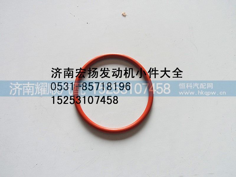 VG1246070010,D12机油冷却器芯密封圈,济南耀顺汽车配件有限公司（重汽、潍柴发动机小件专卖）
