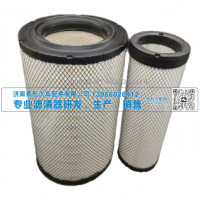 高品质重型卡车配件空气滤清器PU2438 13065278  SP149181 1000436606适用于 HOWO 潍柴发动机
