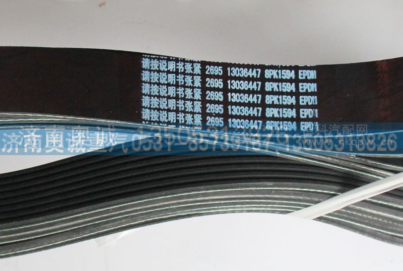 13036447,皮带8PK1594,济南国盛汽车配件有限公司(原奥诚)