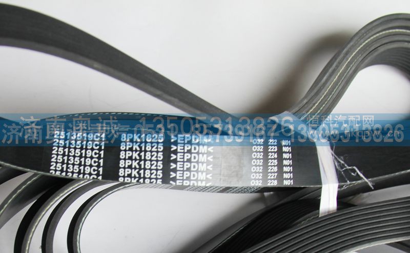 8PK1825  2513519C1,皮带,济南国盛汽车配件有限公司(原奥诚)