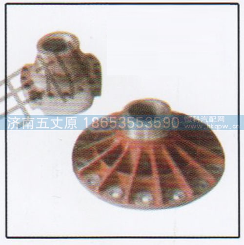 DZ95129320008,HD485新款差速器壳8齿,济南五丈原汽车配件有限公司（原奥隆威）