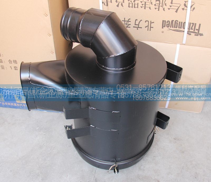 0302,（低扁口）北奔空气滤清器总成,济南百昌（新企源）重型滤清器专营店