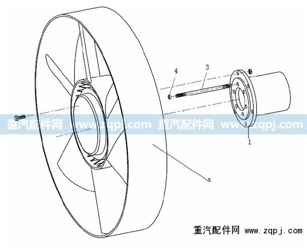 VG2600060446,環(huán)形風(fēng)扇,濟(jì)南馳納重型汽車進(jìn)出口貿(mào)易有限公司