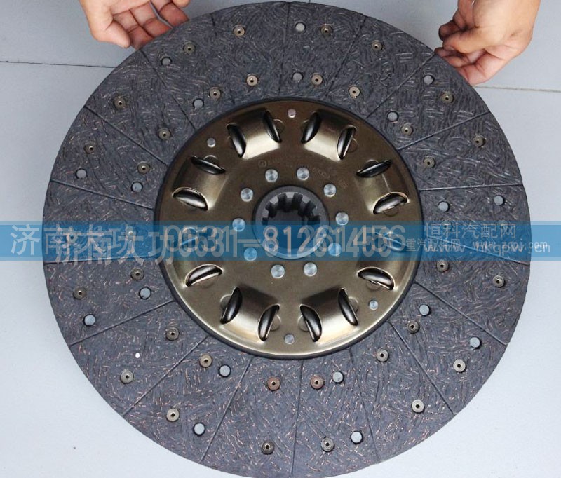 ,拉式430L矿山王离合器片,济南大功汽车配件有限公司