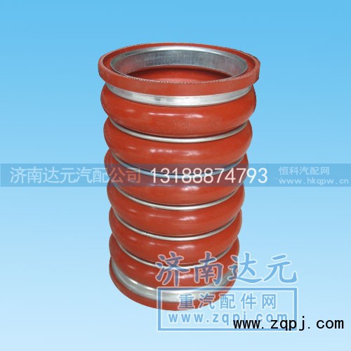 WG9730530011,08豪沃中冷器膠管,濟(jì)南達(dá)元汽配公司