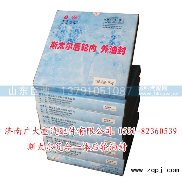 1990112340113/1,STR复合一体后轮油封,济南鑫巨鼎汽车配件有限公司