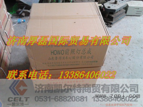 WG97197200001,前照灯总成,济南凯尔特商贸有限公司